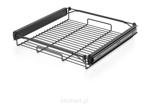 Półka na bieliznę Nomet W-3321 antracyt  Stolmet Akcesoria Meblowe.jpg