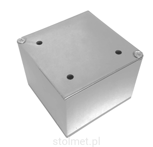 Noga aluminiowa meblowa kwadrat 80x80 H-60