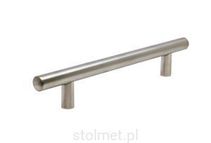 Uchwyt relingowy SANTA CRUZ C-2100, stal szczotkowana inox, 160mm