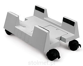 Wózek, ruchoma podstawa pod komputer, szary